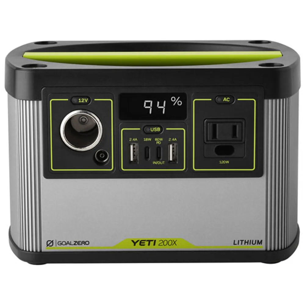 Goal Zero Yeti 200X Portable Power Generator - 187 Watts