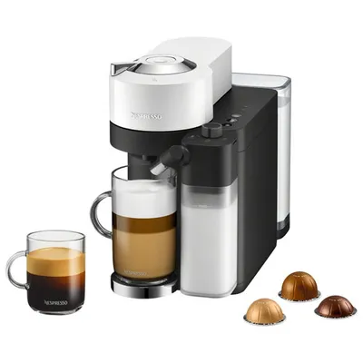 Nespresso Vertuo Lattissima Espresso Machine by De'Longhi with Milk Frother - White/Black