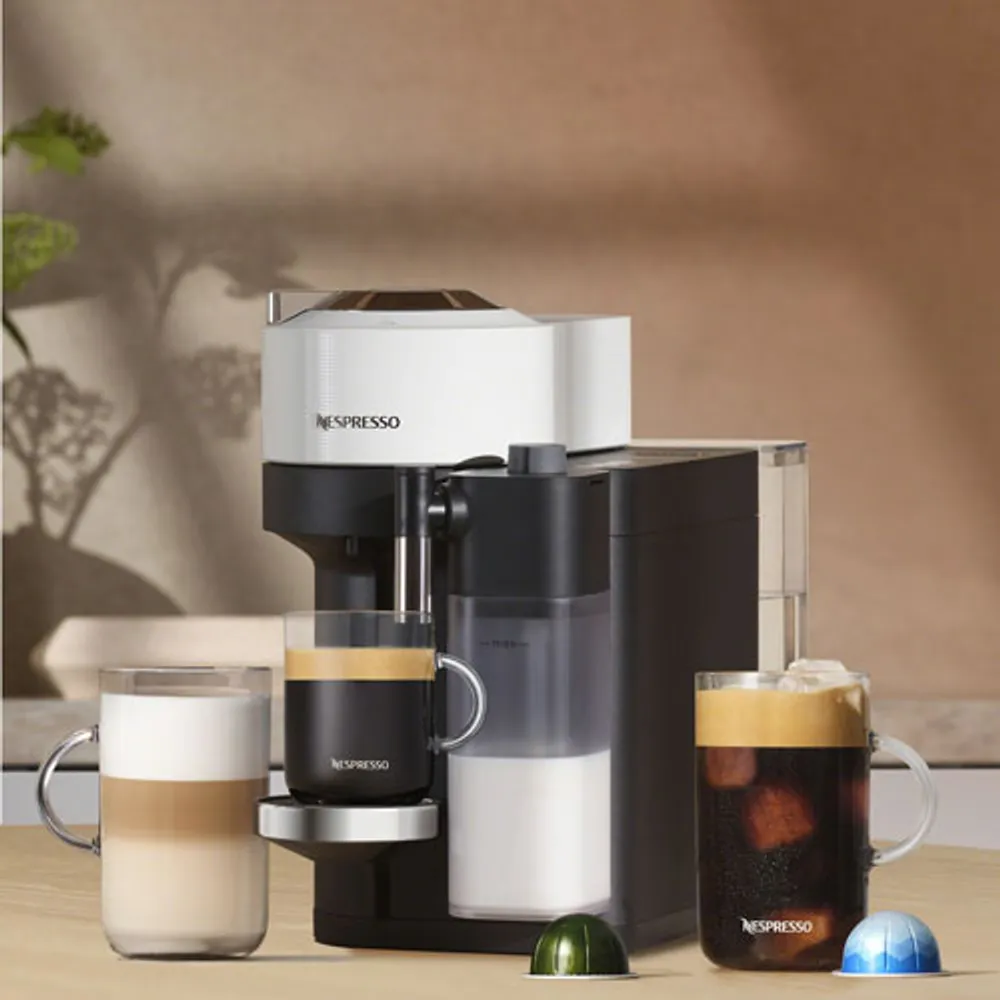 Nespresso Vertuo Lattissima Espresso Machine by De'Longhi with Milk Frother - White/Black