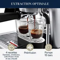 De'Longhi La Specialista Arte Evo Automatic Espresso Machine with Frother & Coffee Grinder - Stainless