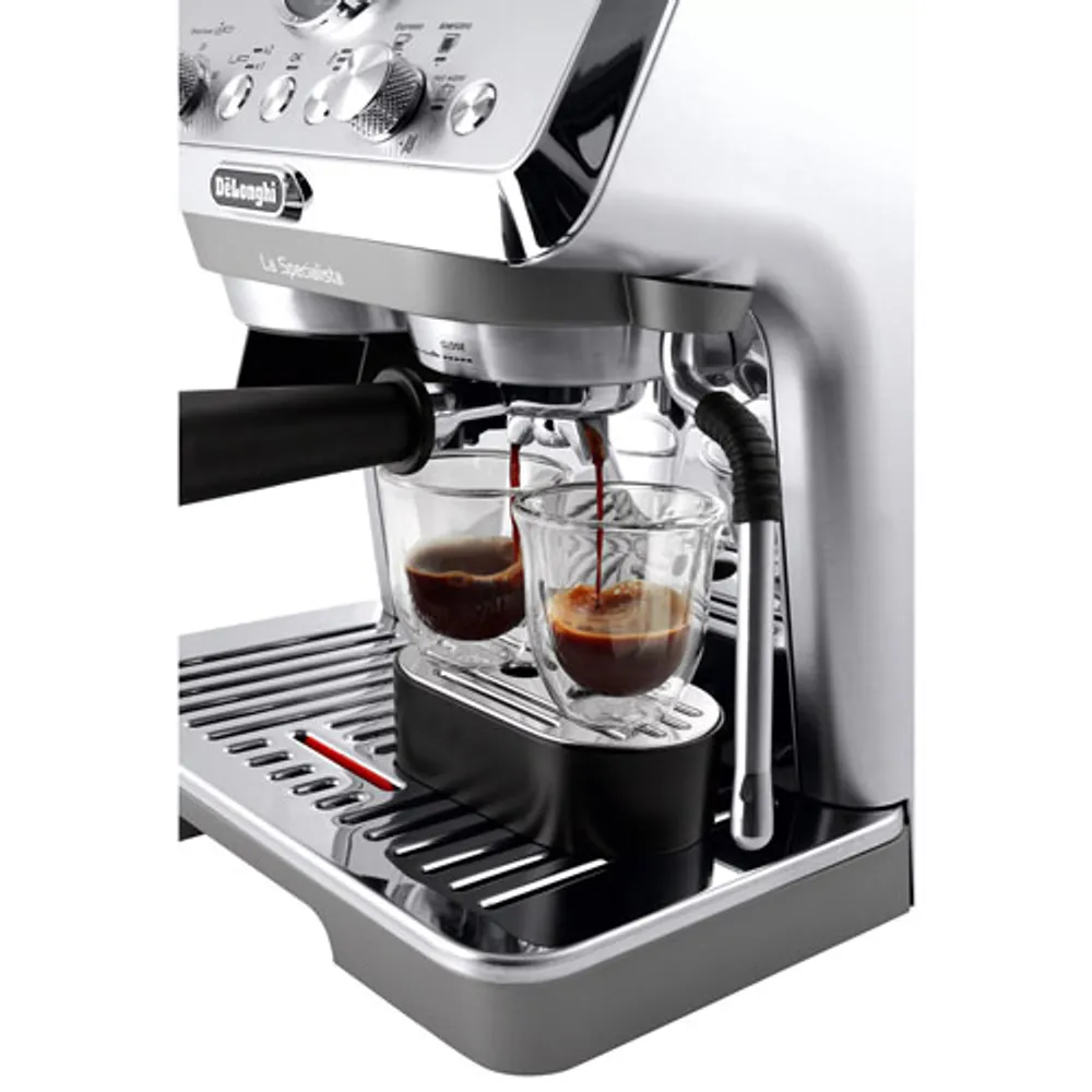 De'Longhi La Specialista Arte Evo Automatic Espresso Machine with Frother & Coffee Grinder - Stainless