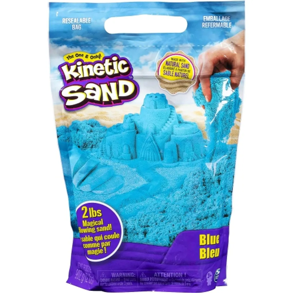  Kinetic Sand Ultimate Sandisfying Set, 2lb of Pink, Yellow and  Teal Play Sand, 10 Molds and Tools, Sensory Toys, for Kids : Toys & Games