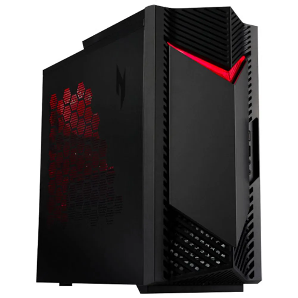 Acer Nitro 50 Gaming PC - Black/Red (Intel Core i7-13700F/512GB SSD/16GB RAM/GeForce RTX 4060)