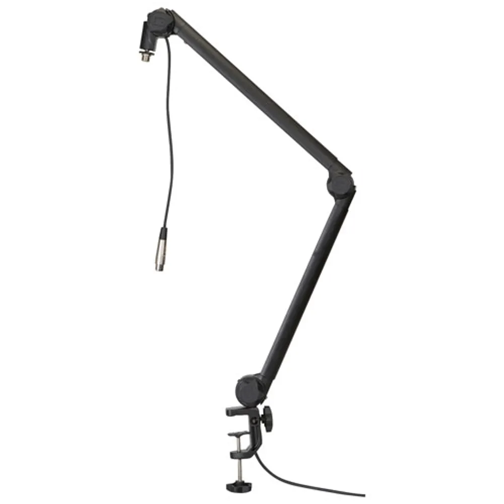 Gator Frameworks Desk-Mounted Broadcast/Podcast Boom Mic Stand