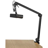 Gator Frameworks Desk-Mounted Broadcast/Podcast Boom Mic Stand