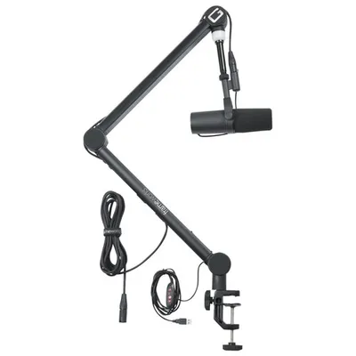 Gator Professional Desktop Broadcast/Podcast Mic Boom Stand (GFW-MIC-BCBM4000)