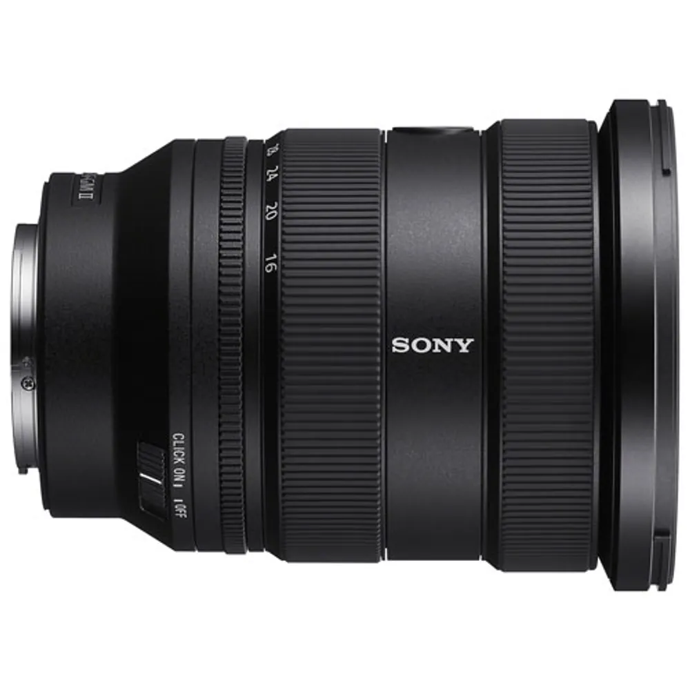 Objectif zoom grand-angle plein format monture E FE 16-35 mm f/2,8 GM II Master de Sony