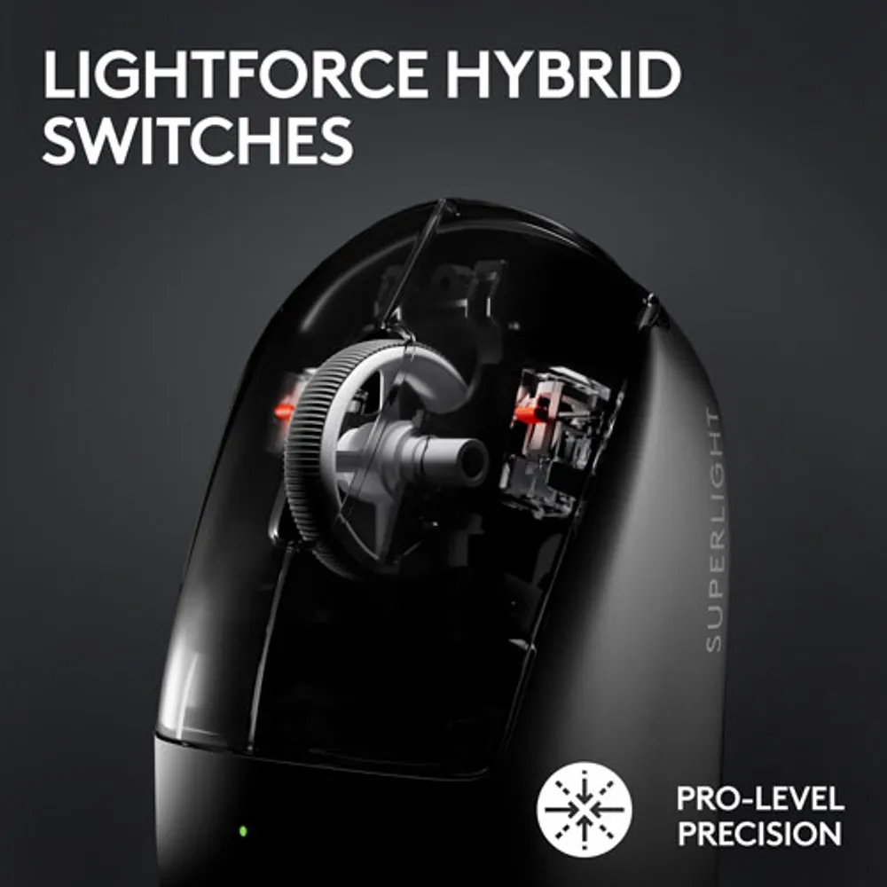 Logitech G PRO X Superlight 2 32000 DPI Wireless HERO 2 Sensor Gaming Mouse