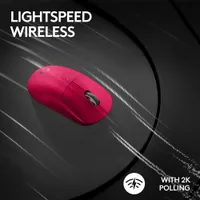 Logitech G PRO X Superlight 2 32000 DPI Wireless HERO 2 Sensor Gaming Mouse - Magenta - Only at Best Buy