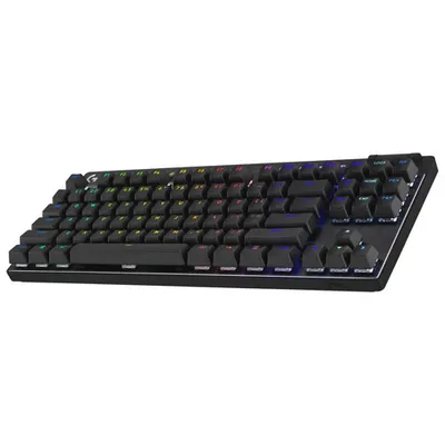 Logitech G PRO X TKL LIGHTSPEED Bluetooth Backlit Mechanical linear Gaming Keyboard