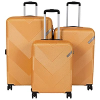 American Tourister Exoline 3-Piece Hard Side Expandable Luggage Set - Honey Gold