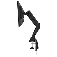 Bestar Universel 17" - 27" Dual Arm Monitor Mount with USB Ports & Audio Ports - Black