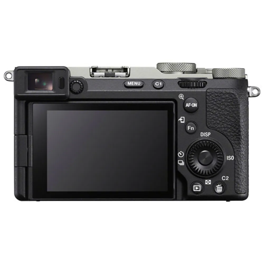 Sony Alpha 7C II Full-Frame Mirrorless Camera (Body Only) - Silver/Black