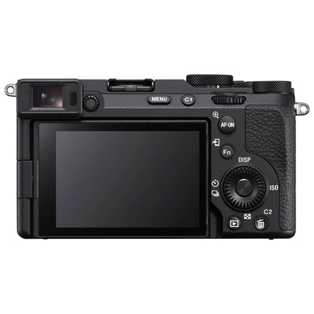 Sony Alpha 7C II Full-Frame Mirrorless Camera (Body Only) - Black