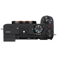 Sony Alpha 7C II Full-Frame Mirrorless Camera (Body Only) - Black