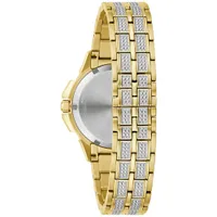 Bulova Octava 34mm Women's Dress Watch with Octava Crystal - Gold/Silver