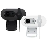 Caméra Web HD intégrale 1080p Brio 100 de Logitech avec microphone intégr