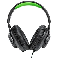 Casque de jeu Quantum 100X de JBL - Noir/Vert