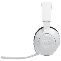 Casque de jeu sans fil Quantum 360P de JBL - Blanc/Bleu