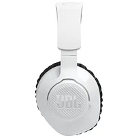 Casque de jeu sans fil Quantum 360P de JBL - Blanc/Bleu