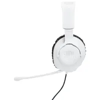 JBL Quantum 100P Gaming Headset - White/Blue