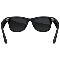 Ray-Ban | Meta Wayfarer Glasses with AI, Photo, Video, Audio & Messaging - Matte Black/Polarized Gradient Graphite - Large