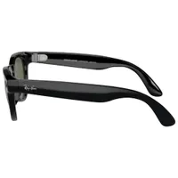 Ray-Ban | Meta Headliner Smart Glasses with Photo, Video & Audio - Shiny Black/G-15 Green