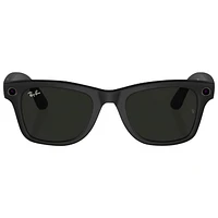 Ray-Ban | Meta Wayfarer Smart Glasses with AI, Photo, Video, Audio & Messaging - Matte Black/Clear to G-15 Green Transitions