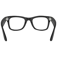Ray-Ban | Meta Wayfarer Smart Glasses with AI, Photo, Video, Audio & Messaging - Matte Black/Clear to G-15 Green Transitions