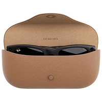 Ray-Ban | Meta Wayfarer Smart Glasses with AI, Photo, Video, Audio & Messaging - Matte Black/Clear to G-15 Green Transitions