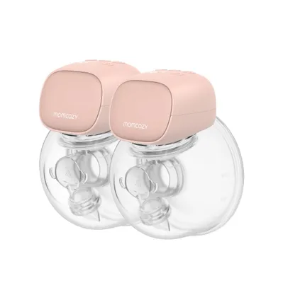 Momcozy Double Wearable Breast Pump S9 Pro, Hands Free Breast Pump Electric  24mm Gray