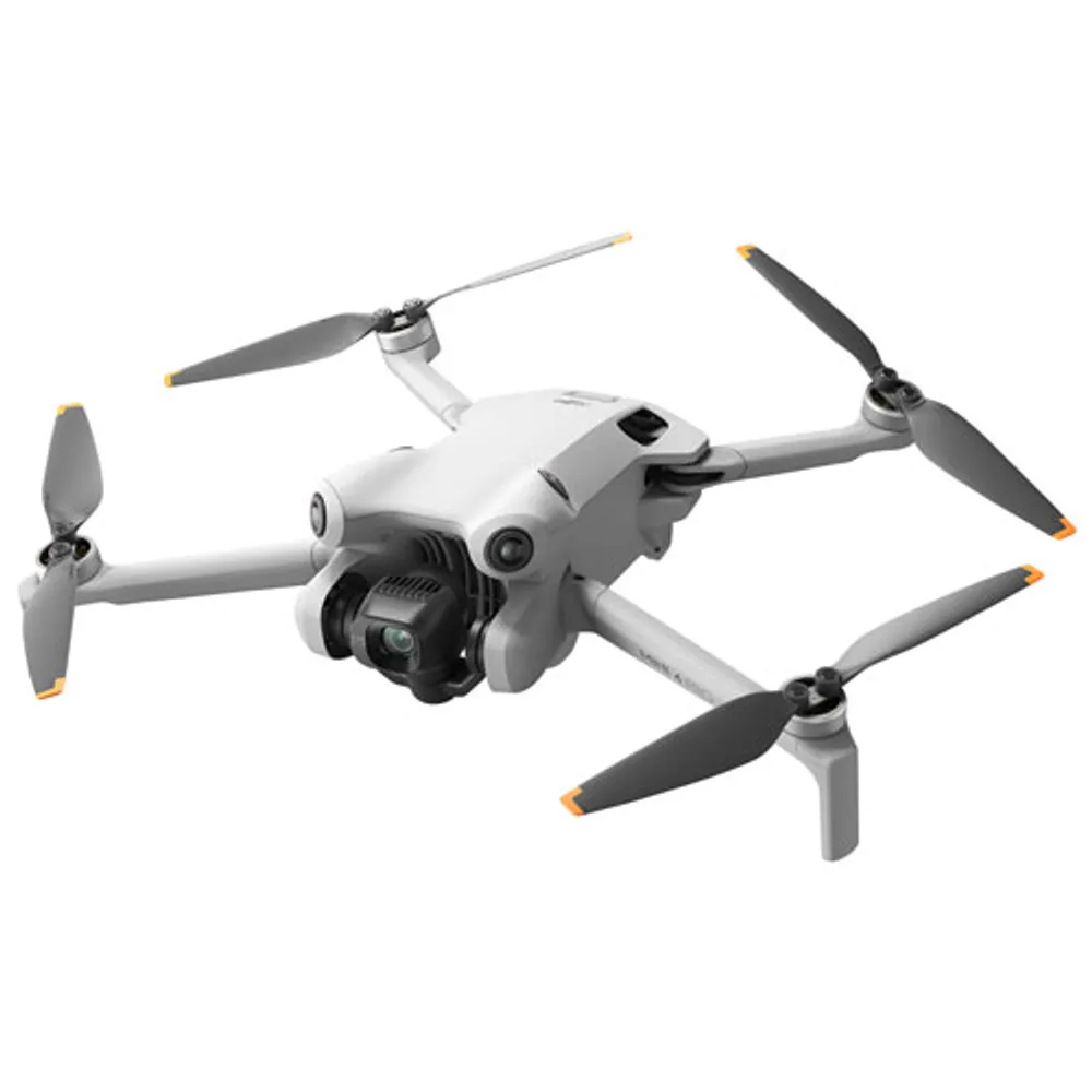 Ensemble Fly More avec drone quadricoptère Mini 4 Pro de DJI, manette et écran intégré