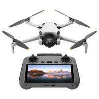 Drone quadricoptère Mini 4 Pro de DJI avec manette et écran intégré