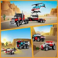LEGO Creator: Flatbed Truck with Helicopter - 270 Pieces (31146)
