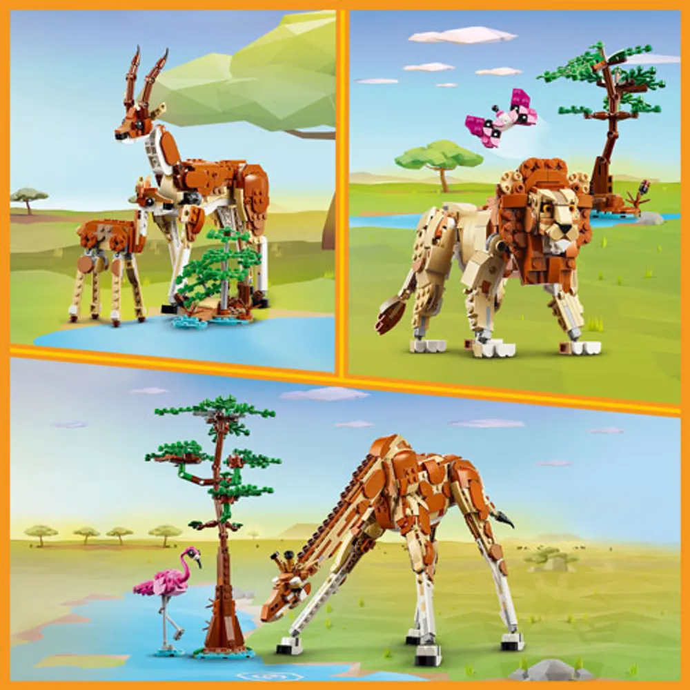 LEGO Creator: Wild Safari Animals - 780 Pieces (31150)