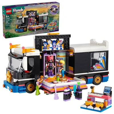 LEGO Friends: Pop Star Music Tour Bus - 845 Pieces (42619)
