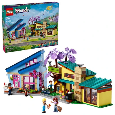 LEGO Friends: Olly and Paisley's Family Houses - 1126 Pieces (42620)