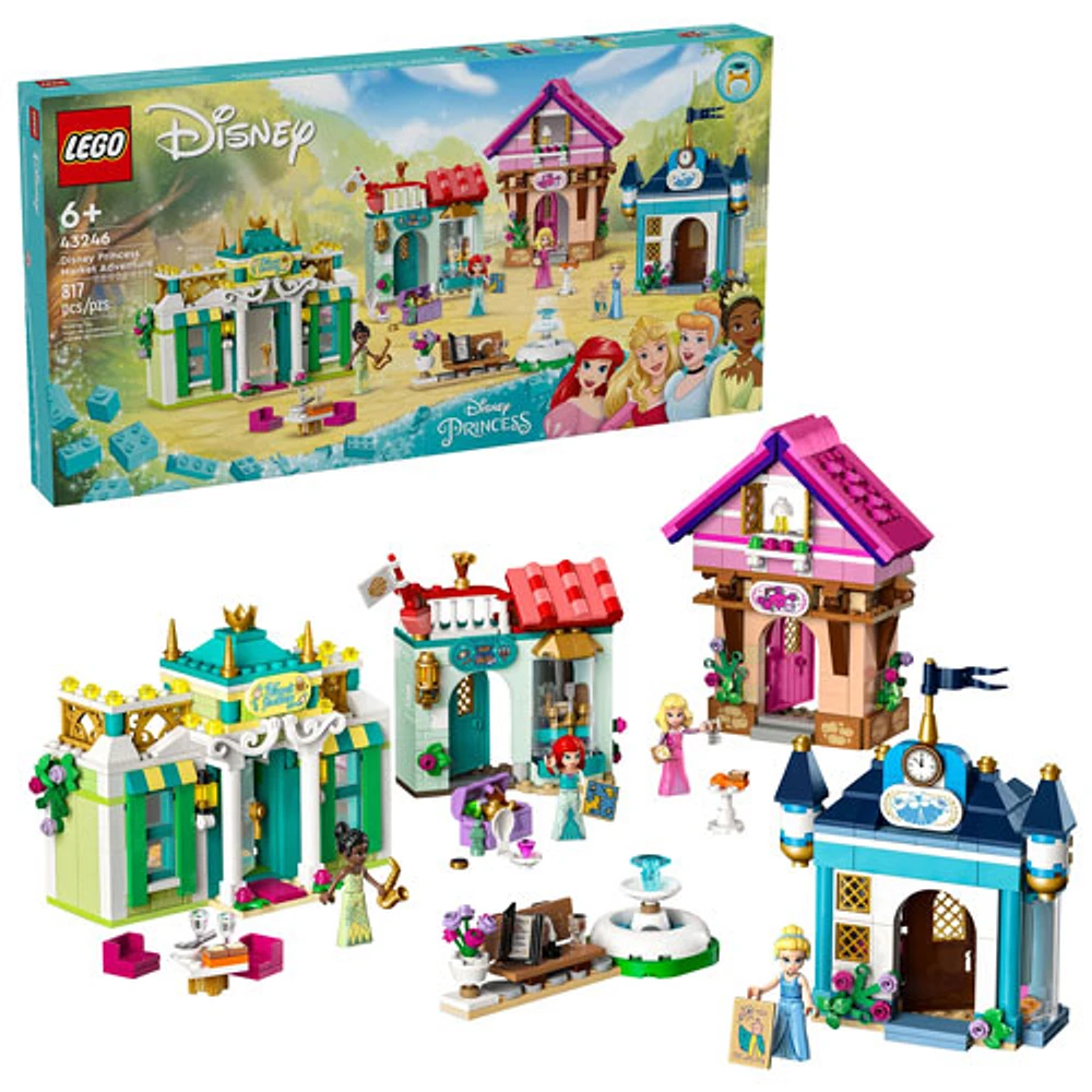 LEGO Disney Princess : L'aventure des princesses Disney au marché - 817 pièces (43246)