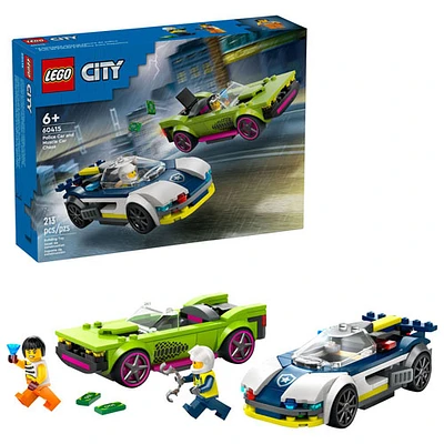 LEGO City: Police Car and Muscle Car Chase - 213 Pieces (60415)