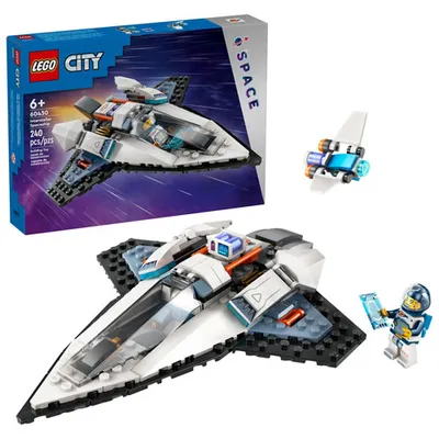 LEGO City Interstellar Spaceship Toy - 240 Pieces (60430)