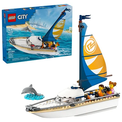 LEGO City Sailboat - 102 Pieces (60438)