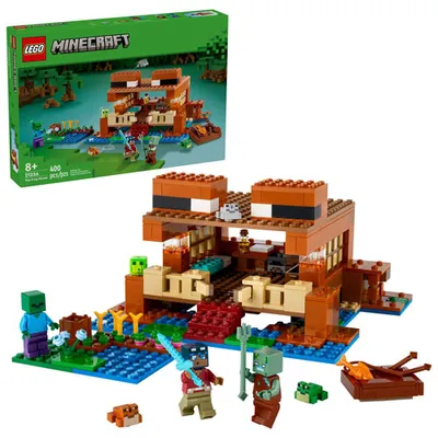 LEGO Minecraft The Frog House - 400 Pieces (21256)