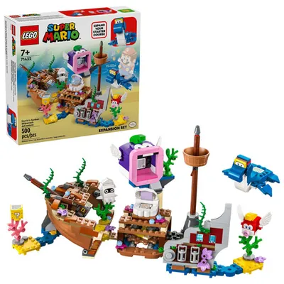 LEGO Super Mario Dorrie's Sunken Shipwreck Adventure Expansion Set - 500 Pieces (71432)