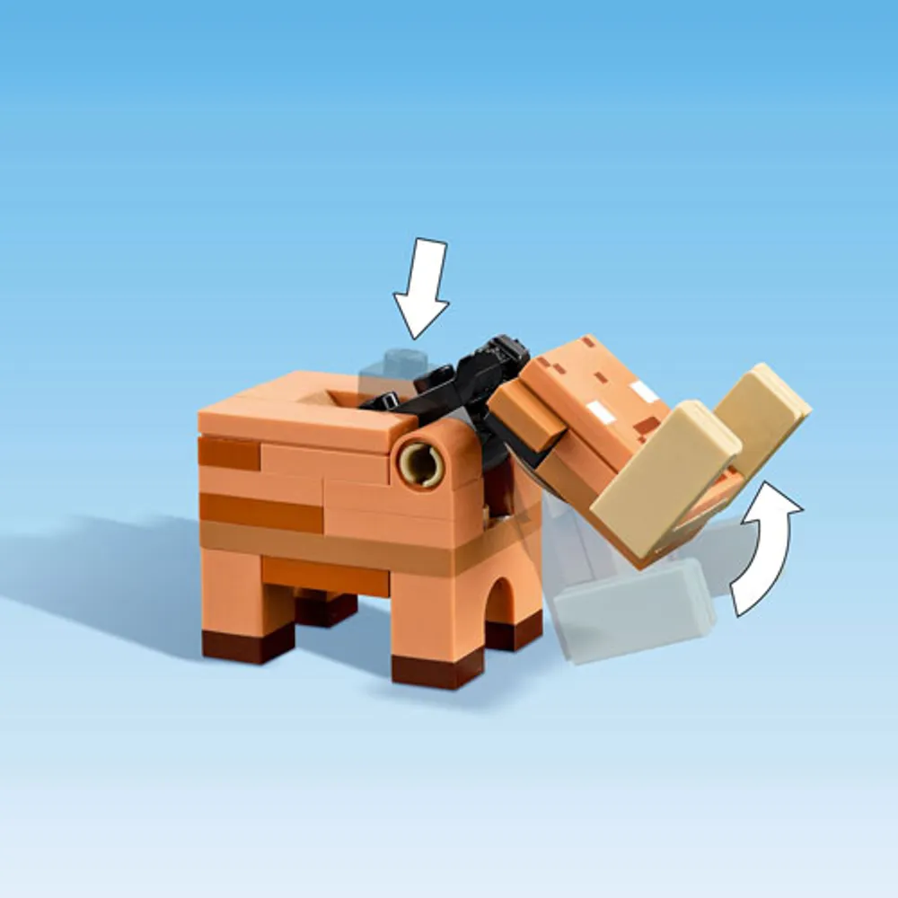 LEGO Minecraft: The Nether Portal Ambush - 352 Pieces (21255)