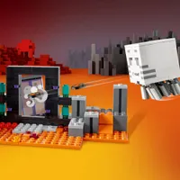 LEGO Minecraft: The Nether Portal Ambush - 352 Pieces (21255)