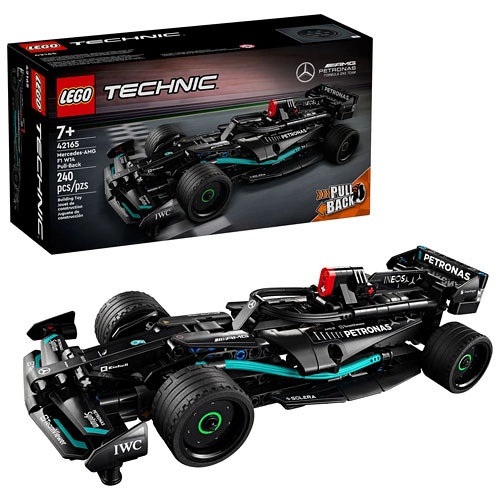 LEGO Technic: Mercedes-AMG F1 W14 E Performance Pull-Back Race Car Toy - 240 Pieces (42165)