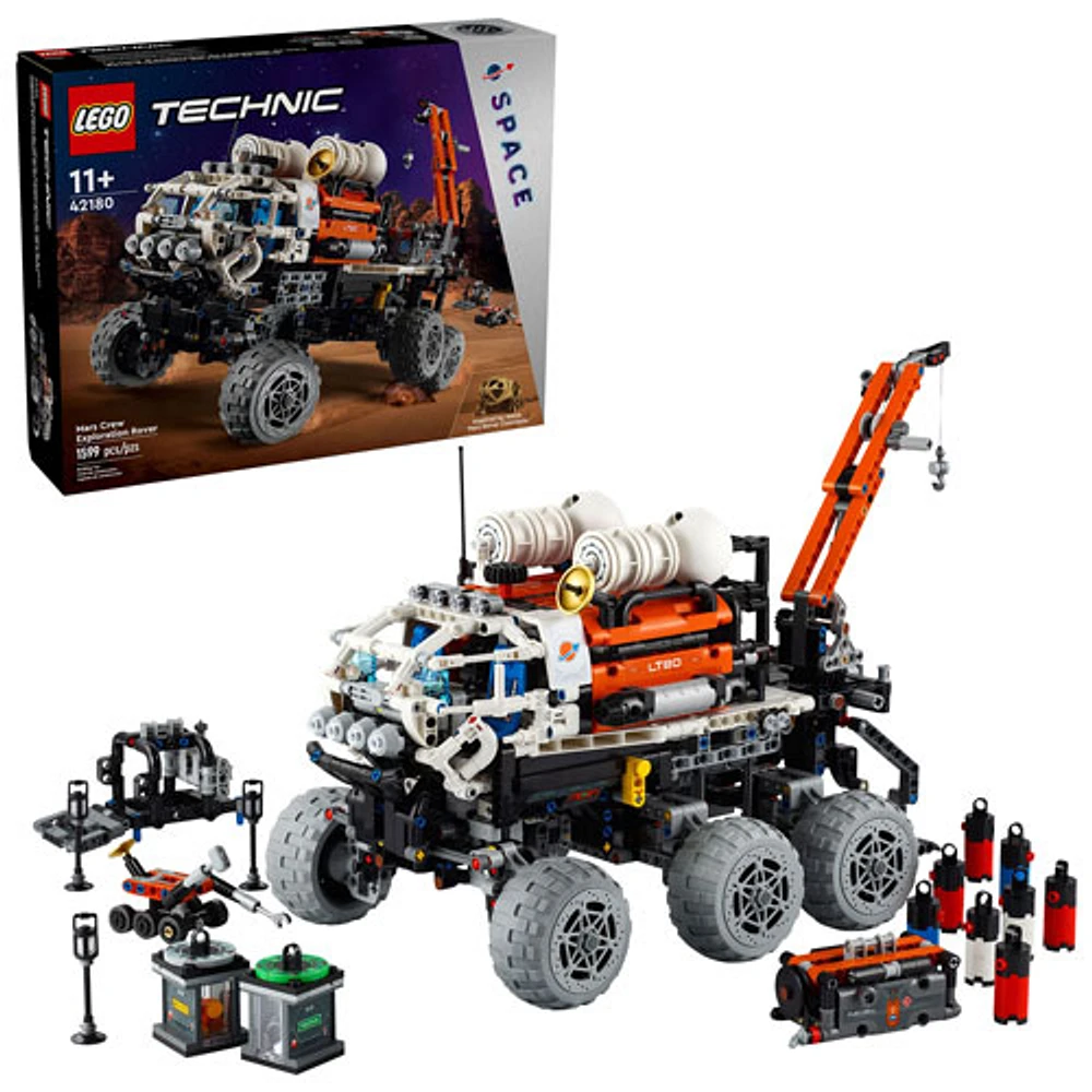 LEGO Technic : Le rover d'exploration de l'Ã©quipage de Mars - 1599 piÃ¨ces (42180)