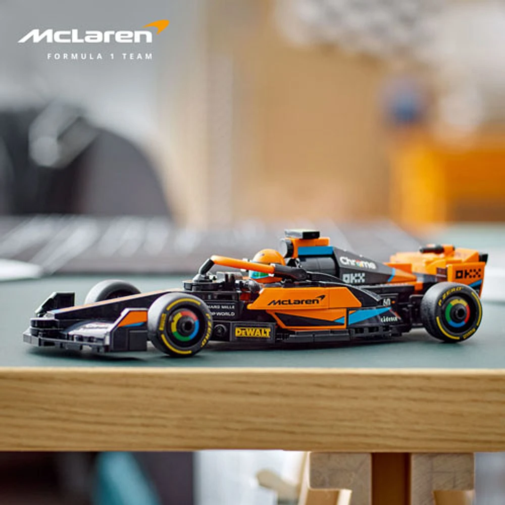 LEGO Speed Champions : La voiture de course de Formule 1 McLaren 2023 - 245 piÃ¨ces (76919)