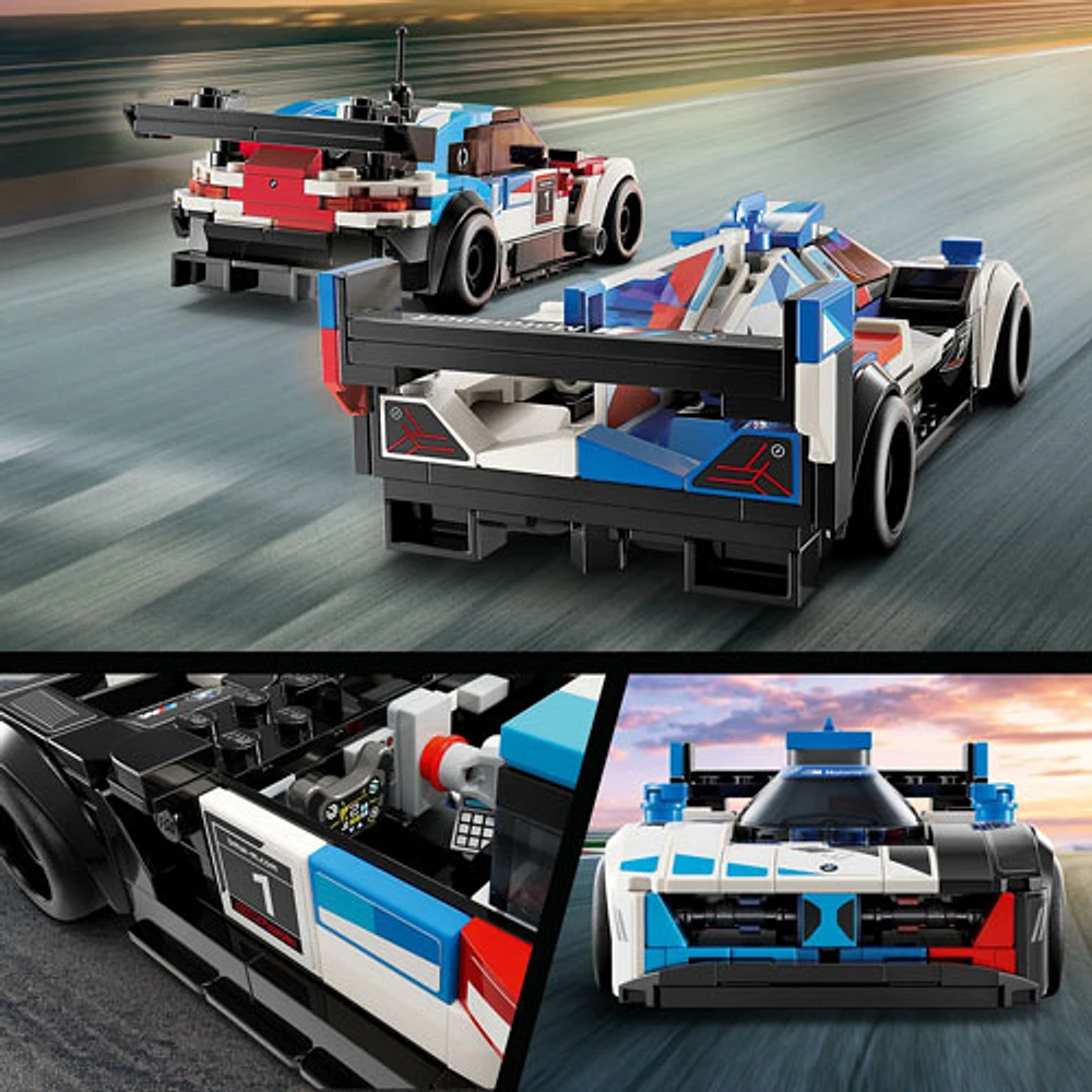 LEGO Speed Champions: BMW M4 GT3 & BMW M Hybrid V8 Race Cars - 676 Pieces (76922)