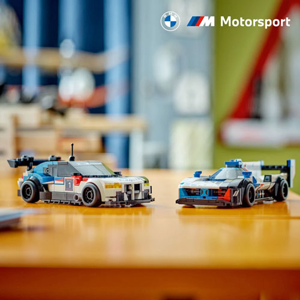 LEGO Speed Champions: BMW M4 GT3 & BMW M Hybrid V8 Race Cars - 676 Pieces (76922)